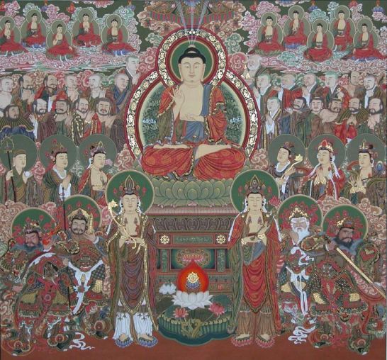 Tranh vẽ tường Phật giáo Hàn Quốc
