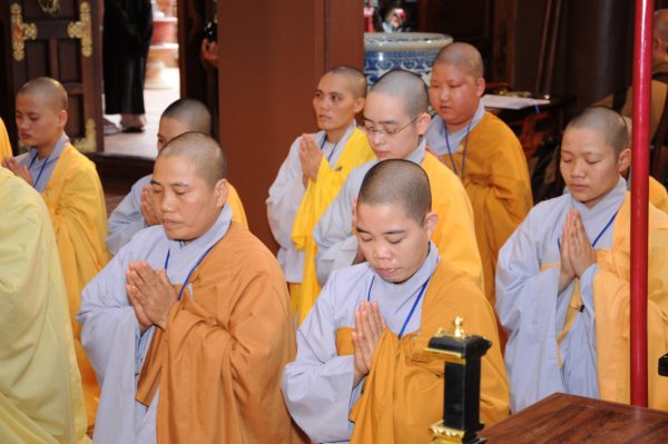 Đại Giới Đàn Cam Lộ: Thập Sư Ni, Thình Cầu Thị Chánh Pháp với Đại Tăng