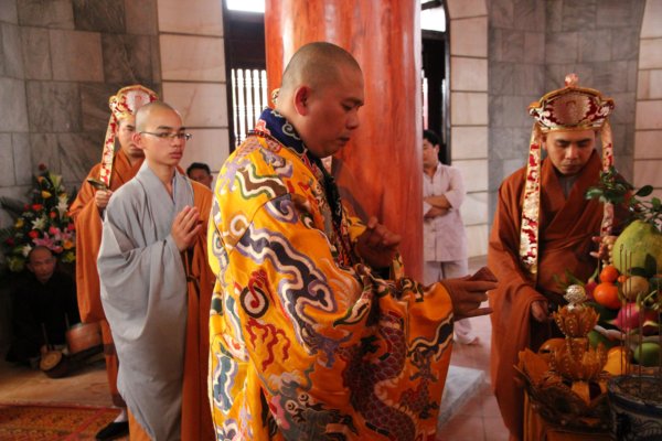 Đại Trai đàn Chẩn tế tại nghĩa trang liệt sĩ Ngã Ba Đồng Lộc, Khánh Thành Tháp Chuông