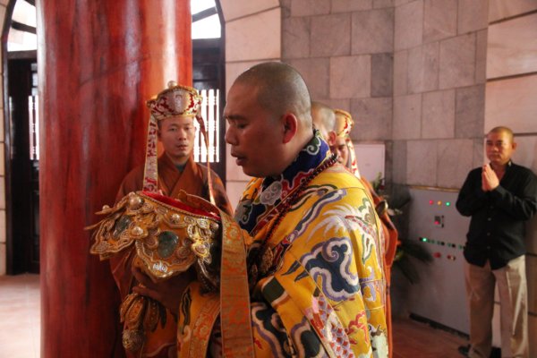 Đại Trai đàn Chẩn tế tại nghĩa trang liệt sĩ Ngã Ba Đồng Lộc, Khánh Thành Tháp Chuông