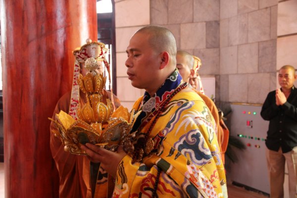 Đại Trai đàn Chẩn tế tại nghĩa trang liệt sĩ Ngã Ba Đồng Lộc, Khánh Thành Tháp Chuông