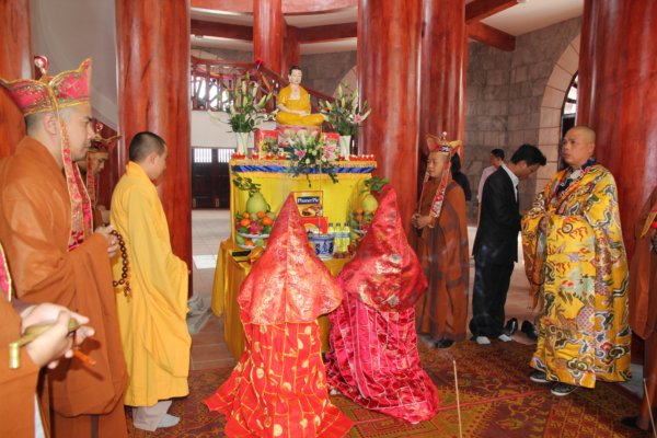 Đại Trai đàn Chẩn tế tại nghĩa trang liệt sĩ Ngã Ba Đồng Lộc, Khánh Thành Tháp Chuông