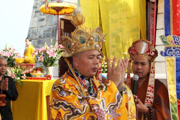 Đại Trai đàn Chẩn tế tại nghĩa trang liệt sĩ Ngã Ba Đồng Lộc, Khánh Thành Tháp Chuông