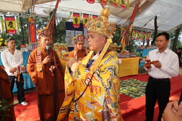 Đại Trai đàn Chẩn tế tại nghĩa trang liệt sĩ Ngã Ba Đồng Lộc, Khánh Thành Tháp Chuông
