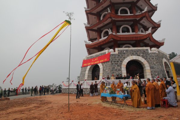 Hà Tĩnh: Lễ Thượng Phan-Sái Tịnh Khai Đại Hồng Chung Tại Nghĩa Trang Liệt Sĩ Ngã Ba Đồng Lộc