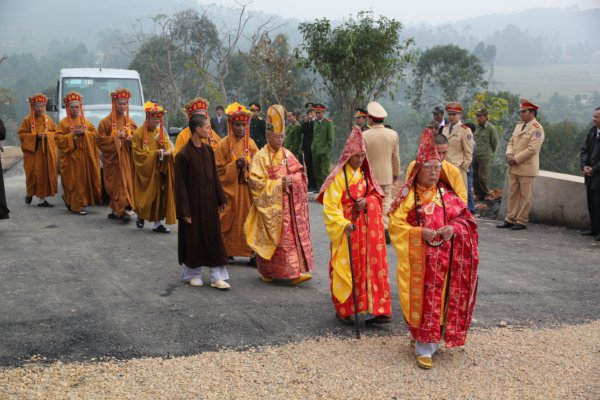 Hà Tĩnh: Lễ Thượng Phan-Sái Tịnh Khai Đại Hồng Chung Tại Nghĩa Trang Liệt Sĩ Ngã Ba Đồng Lộc