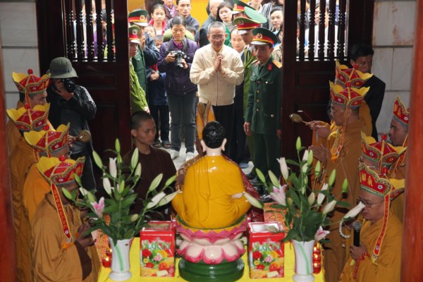 Hà Tĩnh: Lễ Thượng Phan-Sái Tịnh Khai Đại Hồng Chung Tại Nghĩa Trang Liệt Sĩ Ngã Ba Đồng Lộc