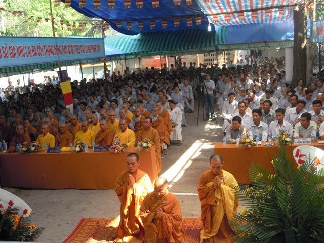 Bình Thuận – Lễ bổ nhiệm trụ trì chùa Quảng Thành