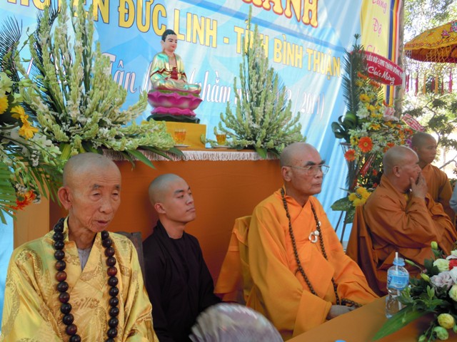 Bình Thuận – Lễ bổ nhiệm trụ trì chùa Quảng Thành