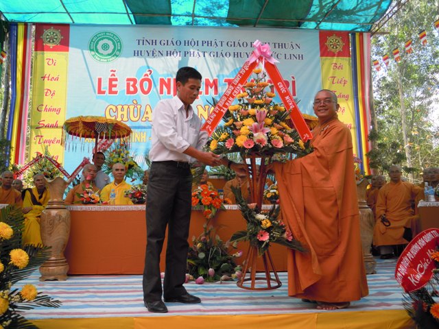 Bình Thuận – Lễ bổ nhiệm trụ trì chùa Quảng Thành