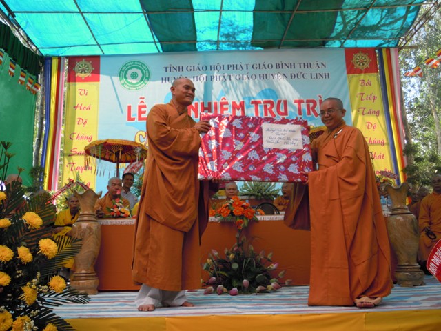 Bình Thuận – Lễ bổ nhiệm trụ trì chùa Quảng Thành