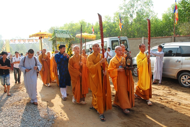 Đồng Nai: Đại lễ An vị Phật và khánh thành: Giảng đường, Thiền đường, Tăng đường trường trung cấp Phật Học Đồng Nai