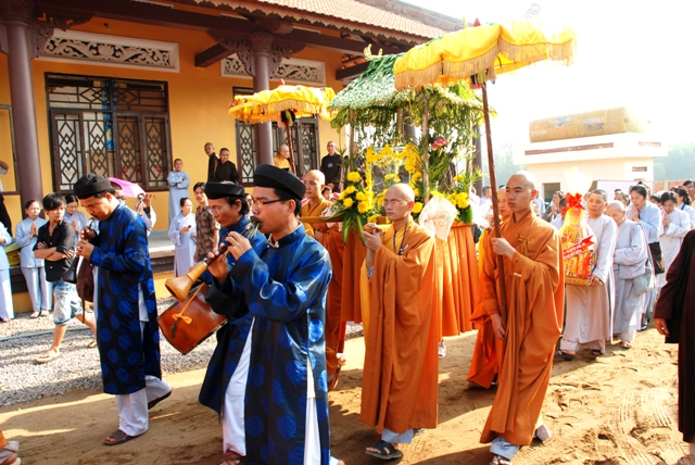 Đồng Nai: Đại lễ An vị Phật và khánh thành: Giảng đường, Thiền đường, Tăng đường trường trung cấp Phật Học Đồng Nai