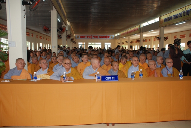 Đồng Nai: Đại lễ An vị Phật và khánh thành: Giảng đường, Thiền đường, Tăng đường trường trung cấp Phật Học Đồng Nai