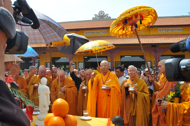 Đồng Nai: Đại lễ An vị Phật và khánh thành: Giảng đường, Thiền đường, Tăng đường trường trung cấp Phật Học Đồng Nai
