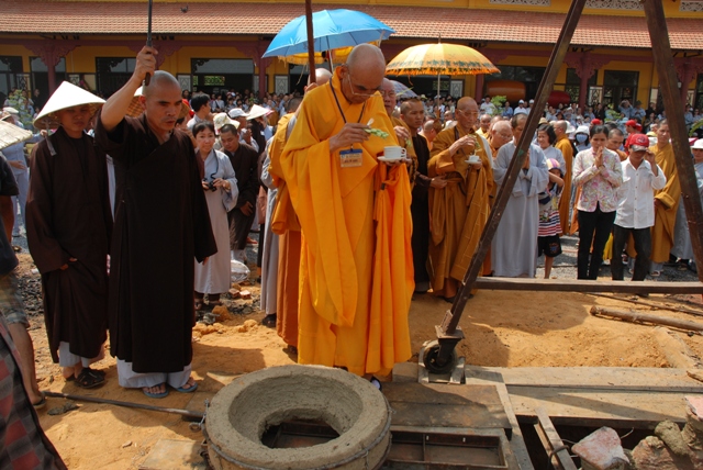 Đồng Nai: Đại lễ An vị Phật và khánh thành: Giảng đường, Thiền đường, Tăng đường trường trung cấp Phật Học Đồng Nai