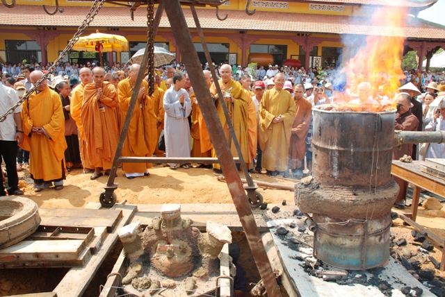 Đồng Nai: Đại lễ An vị Phật và khánh thành: Giảng đường, Thiền đường, Tăng đường trường trung cấp Phật Học Đồng Nai
