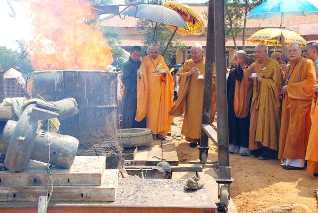 Đồng Nai: Đại lễ An vị Phật và khánh thành: Giảng đường, Thiền đường, Tăng đường trường trung cấp Phật Học Đồng Nai