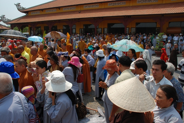 Đồng Nai: Đại lễ An vị Phật và khánh thành: Giảng đường, Thiền đường, Tăng đường trường trung cấp Phật Học Đồng Nai