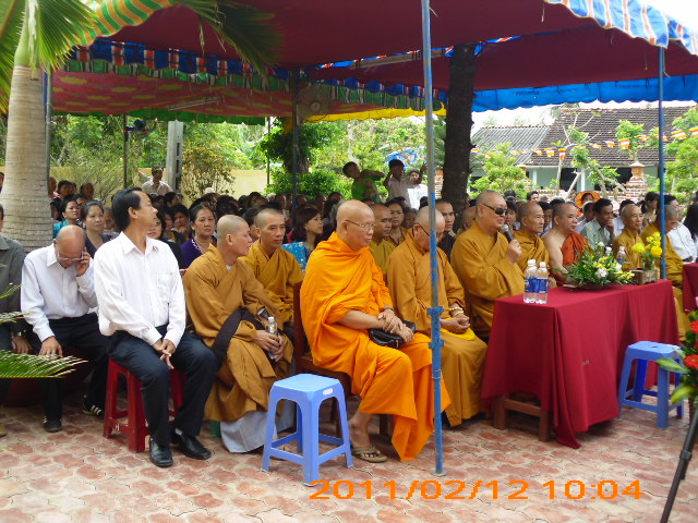 Lễ khánh thành thiền viện Thiện Minh -  tỉnh Vĩnh Long