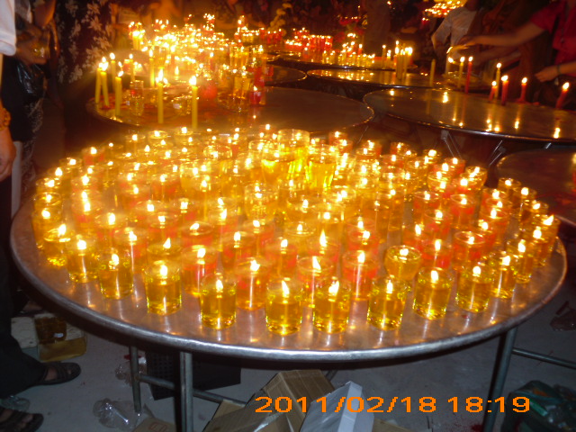 Lễ hội cúng đèn rằm tháng Giêng tại Thiền viện Phước Sơn