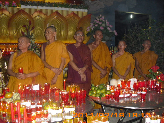 Lễ hội cúng đèn rằm tháng Giêng tại Thiền viện Phước Sơn