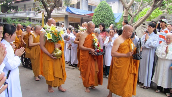 TP.HCM: Lễ tưởng niệm lần thứ 57 năm Đức Tổ sư Minh Đăng Quang Vắng Bóng