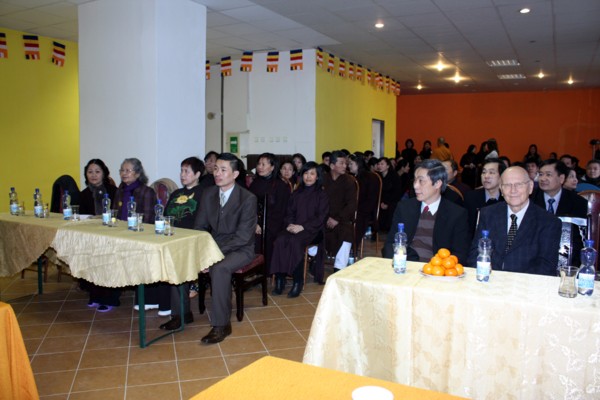 Séc: Lạc thành niệm Phật đường Giác Tâm