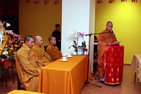 Séc: Lạc thành niệm Phật đường Giác Tâm