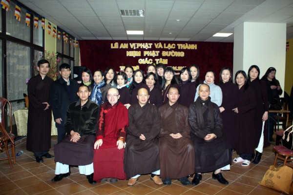 Séc: Lạc thành niệm Phật đường Giác Tâm