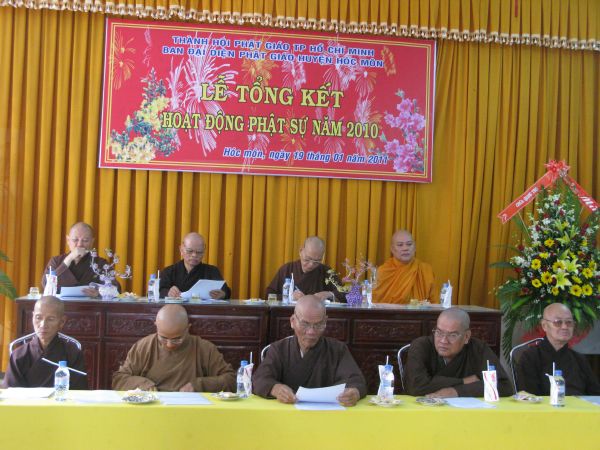 TP. HCM: Lễ tổng kết hoạt động Phật sự 2010 của Ban Đại diện Phật giáo huyện Hóc Môn
