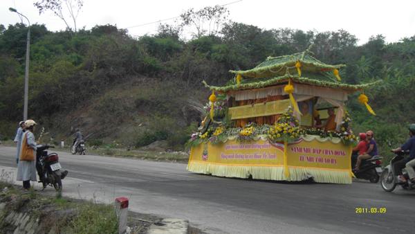 TP. Nha Trang: Lễ tang của cố Hòa thượng Thích Giác Đăng