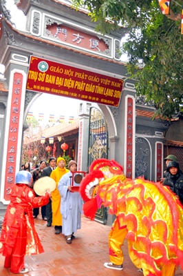 Lạng Sơn: Đạo tràng chùa Thành tổ chức Đại lễ Chúc thọ cho các Phật tử năm Tân Mão