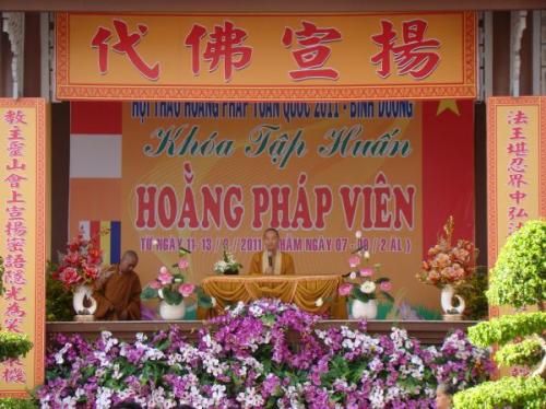 Buổi tập huấn “ Hoằng pháp viên” cho Phật tử trong cả nước