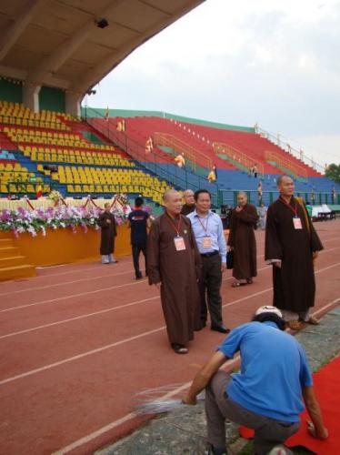 Chùm ảnh trước giờ khai mạc