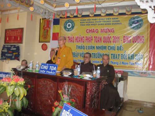 Những thảo luận sôi nổi tại Hội thảo Hoằng pháp 2011