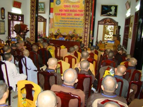 Những thảo luận sôi nổi tại Hội thảo Hoằng pháp 2011