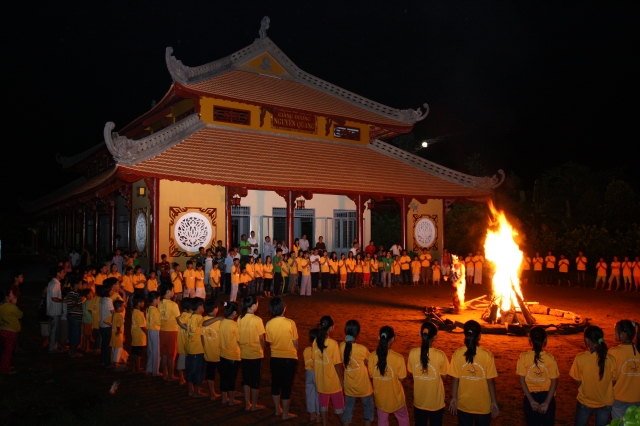 Chùm ảnh khóa tu mùa hè 2011 tại chùa Vĩnh Hưng - Long An