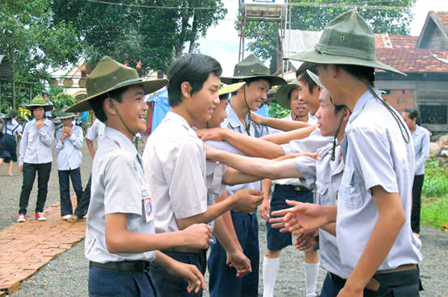 Tịnh xá Ngọc Chánh: Gia đình Phật tử tổ chức liên trại huấn luyện Anoma - Ni Liên - Tuyết Sơn khóa 1