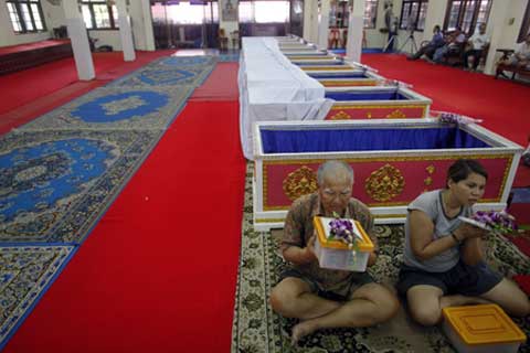 Cận cảnh chết đi sống lại trong quan tài