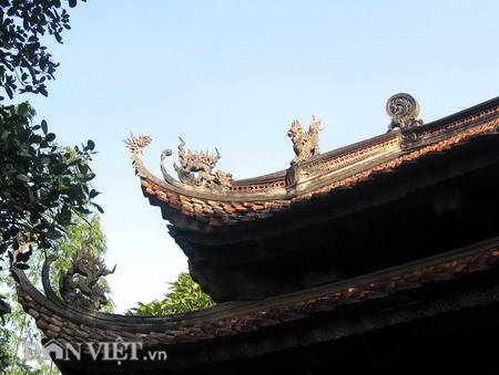 Đặc sắc mái đao Chùa Tây Phương