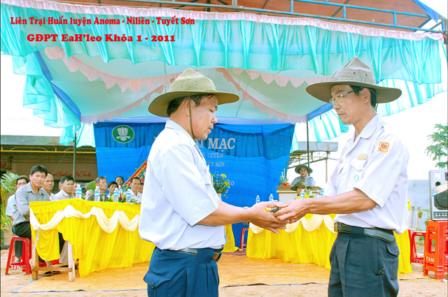 Tịnh xá Ngọc Chánh: Gia đình Phật tử tổ chức liên trại huấn luyện Anoma - Ni Liên - Tuyết Sơn khóa 1