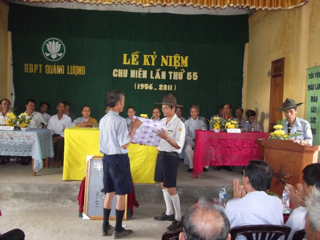 Quảng Trị: GĐPT Quảng Lượng Kỷ niệm chu niên lần thứ 55
