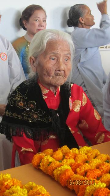 Đồng Tháp: Thiêng liêng và ý nghĩa lễ chúc thọ tập thể  tại chùa Quê Hương