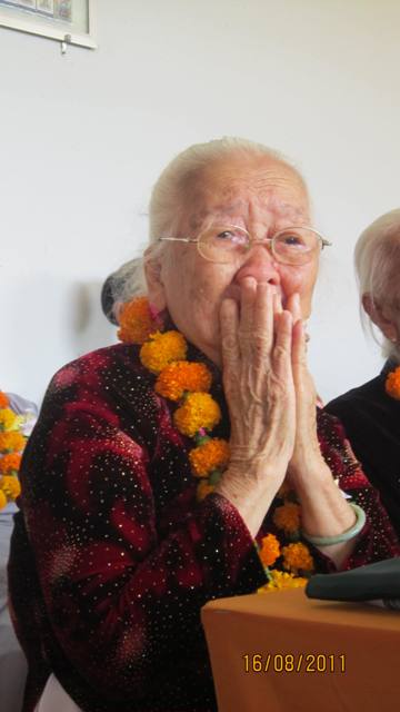 Đồng Tháp: Thiêng liêng và ý nghĩa lễ chúc thọ tập thể  tại chùa Quê Hương