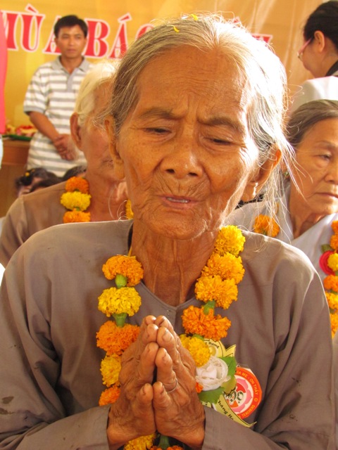 Đồng Tháp: Thiêng liêng và ý nghĩa lễ chúc thọ tập thể  tại chùa Quê Hương