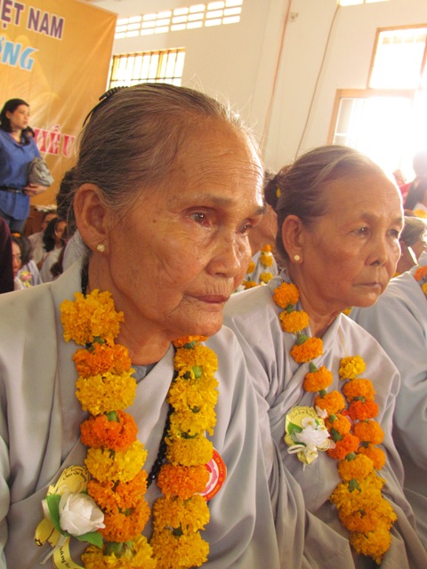 Đồng Tháp: Thiêng liêng và ý nghĩa lễ chúc thọ tập thể  tại chùa Quê Hương