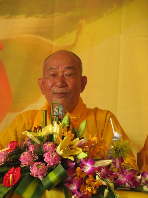 Đồng Tháp: Thiêng liêng và ý nghĩa lễ chúc thọ tập thể  tại chùa Quê Hương