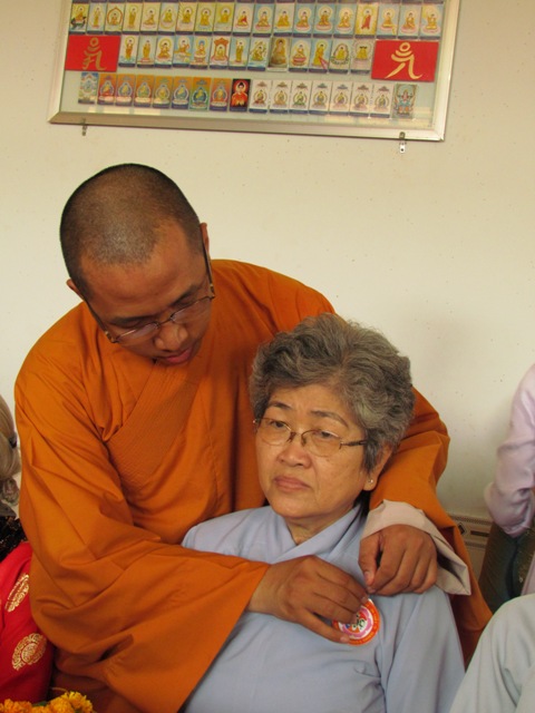 Đồng Tháp: Thiêng liêng và ý nghĩa lễ chúc thọ tập thể  tại chùa Quê Hương