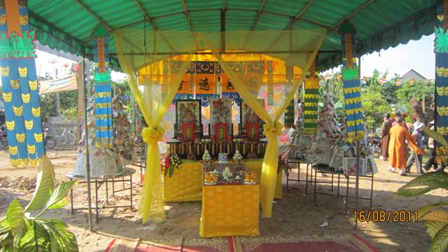 Đồng Tháp: Thiêng liêng và ý nghĩa lễ chúc thọ tập thể  tại chùa Quê Hương